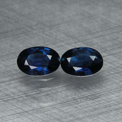 SPECTACULAR PAIR!!! 1.03CT 100% NATURAL GREENISH BLUE SAPPHIRES